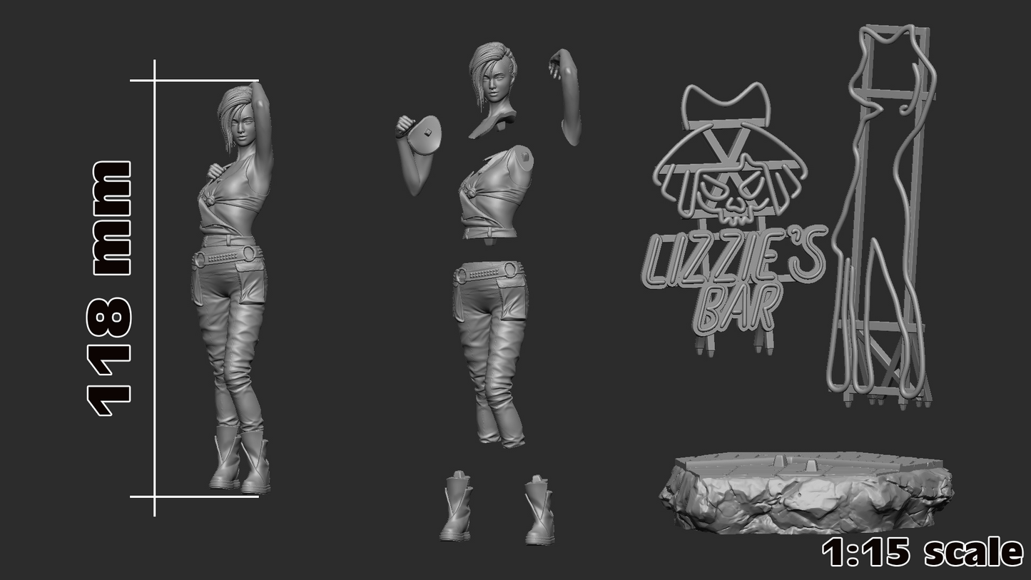 Judy Alvarez - Cyberpunk 2077 (1/15 Resin Figure)