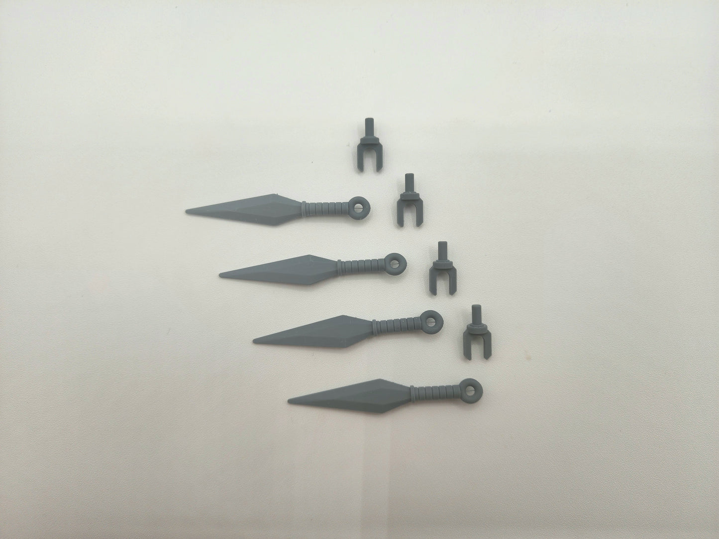 Efreet Nacht Kunai (Set of 4) (Resin Weapon Kit - HG, MG Scale)