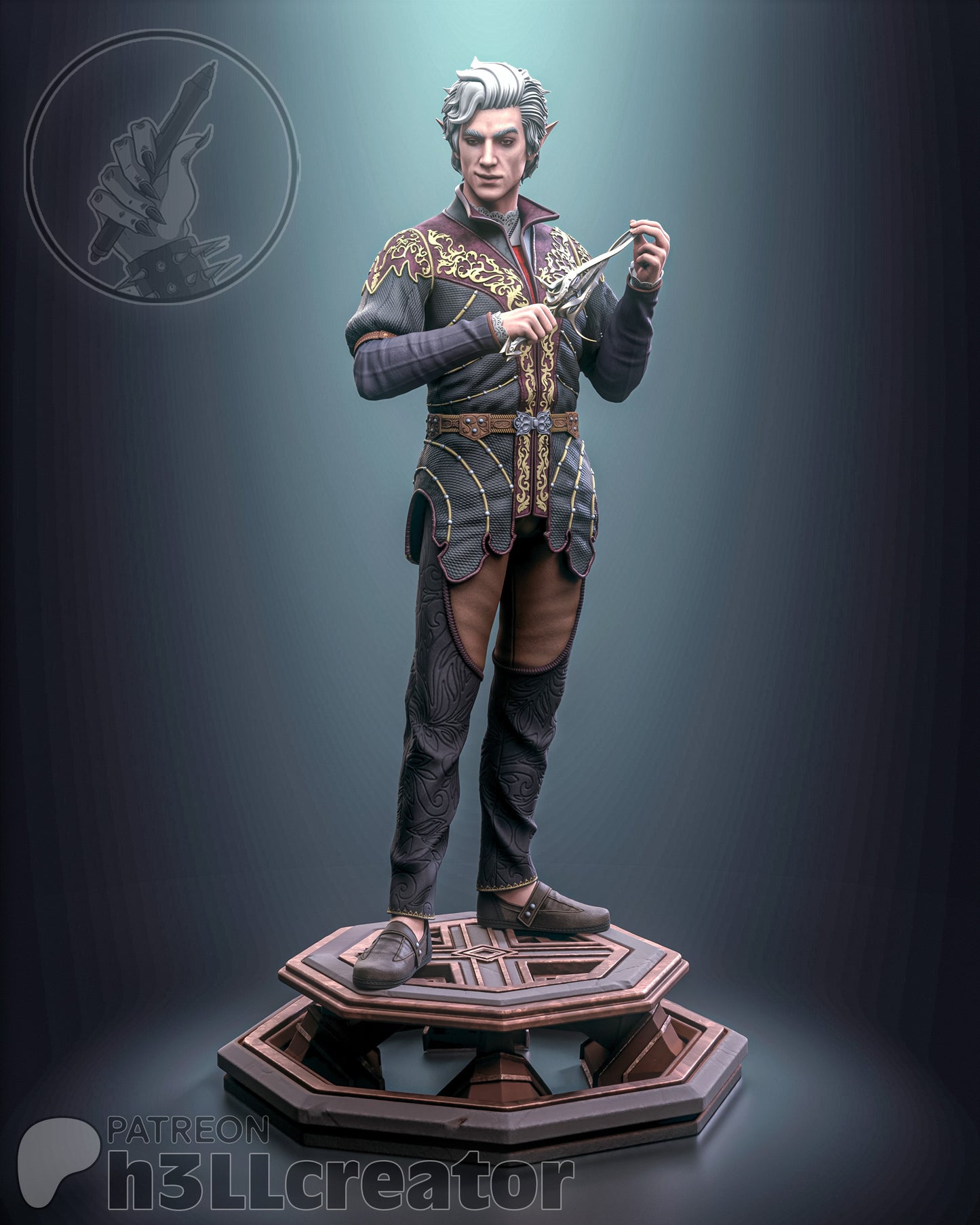 Astarion - Baldur's Gate 3 (1/12 Resin Figure)