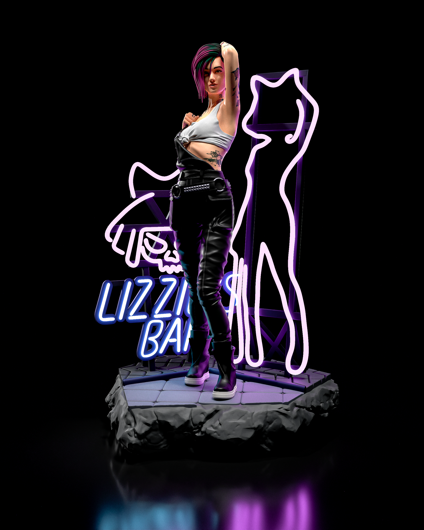 Judy Alvarez - Cyberpunk 2077 (1/15 Resin Figure)