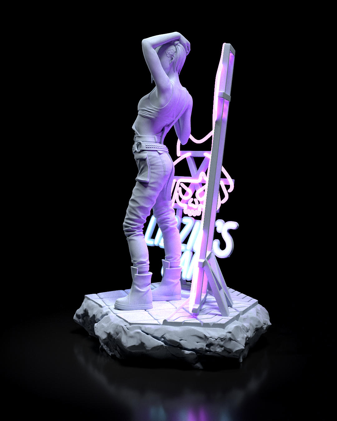 Judy Alvarez - Cyberpunk 2077 (1/15 Resin Figure)