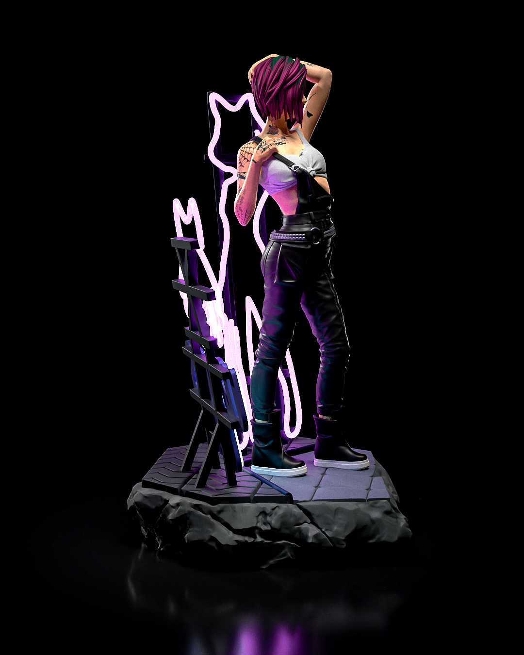 Judy Alvarez - Cyberpunk 2077 (1/15 Resin Figure)