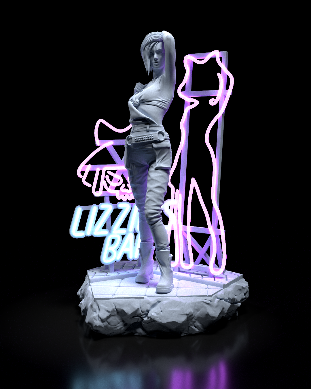 Judy Alvarez - Cyberpunk 2077 (1/15 Resin Figure)
