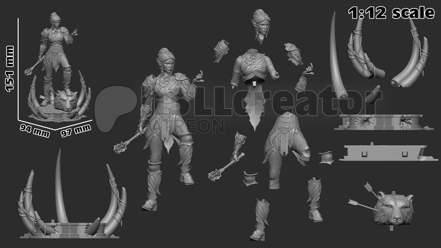 Minthara - Baldur's Gate 3 (1/12 Resin Figure)