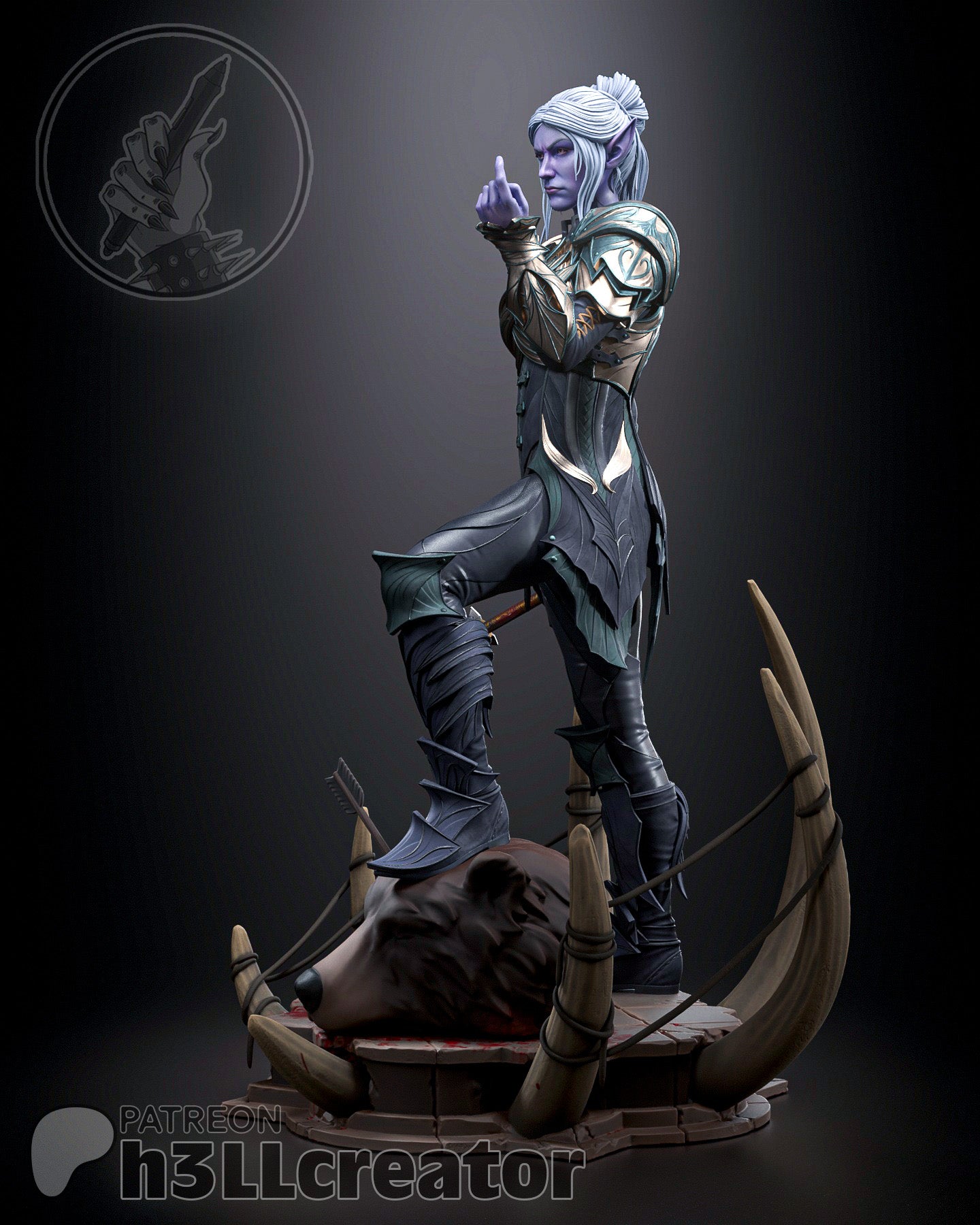 Minthara - Baldur's Gate 3 (1/12 Resin Figure)