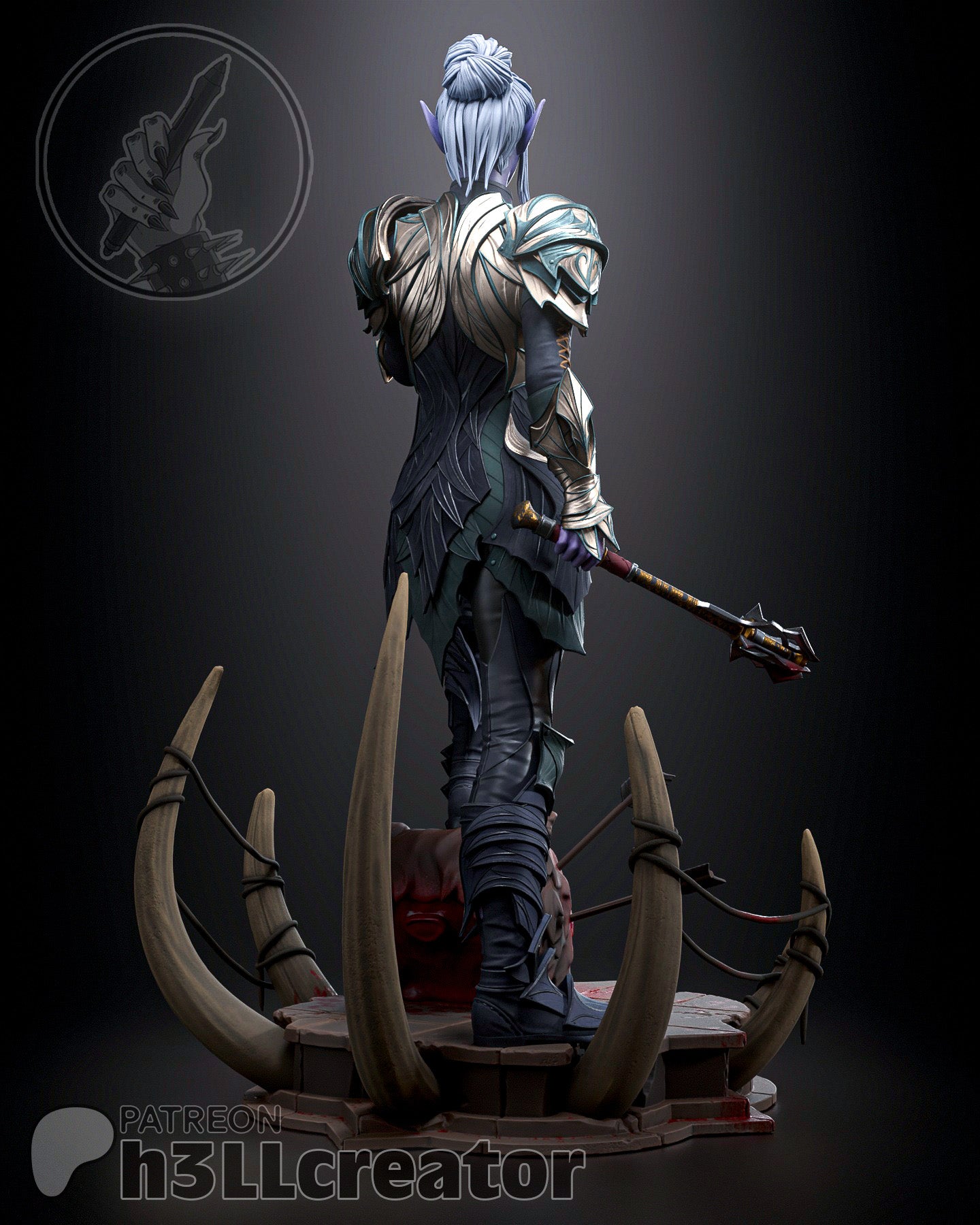 Minthara - Baldur's Gate 3 (1/12 Resin Figure)