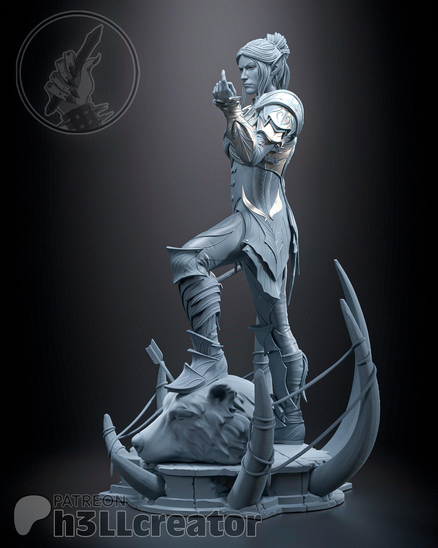 Minthara - Baldur's Gate 3 (1/12 Resin Figure)