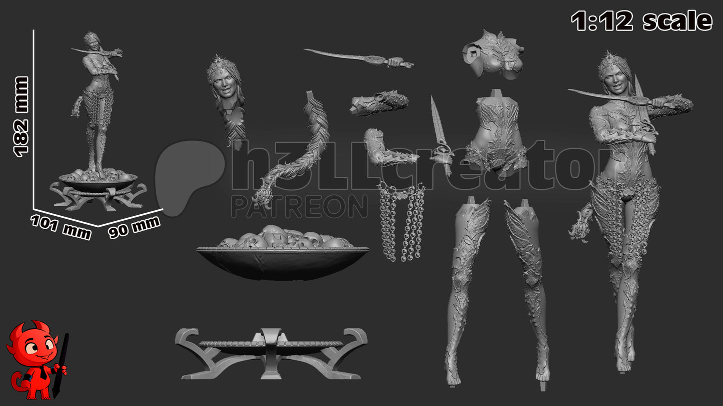 Orin the Red (Baldur's Gate 3 Resin Figure)