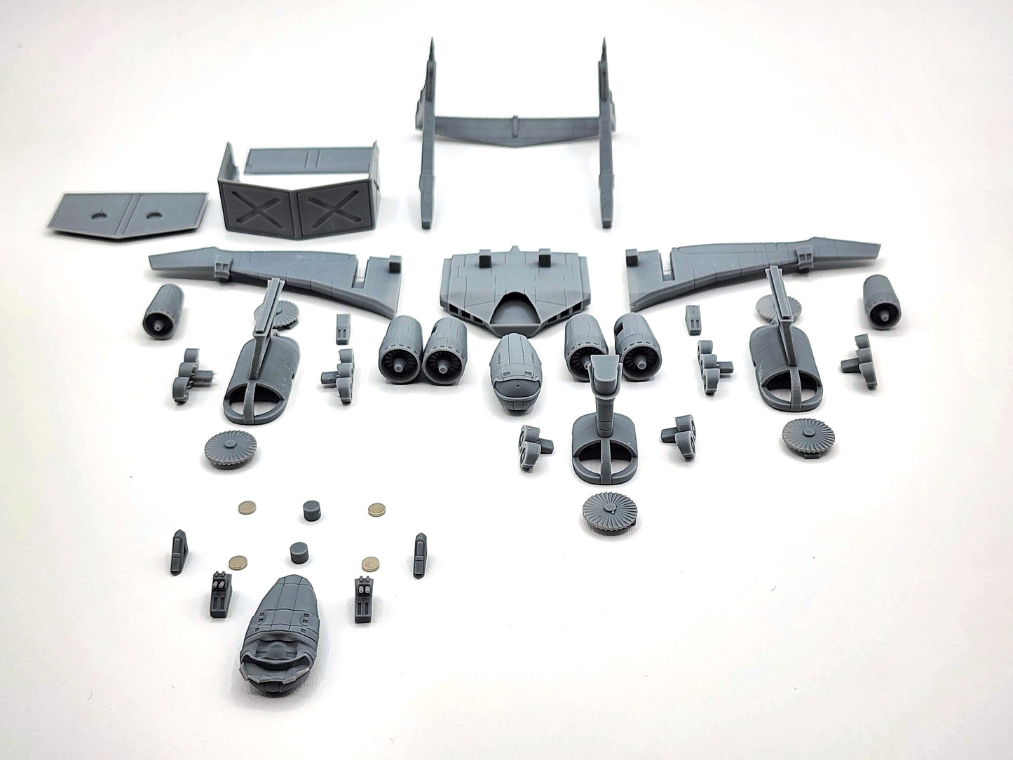Medea Transport Plane (1/400 Resin Model Kit)
