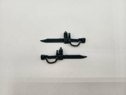 Zaku High Mobility ST Heat Dagger (Pair) (Resin Weapon Kit)