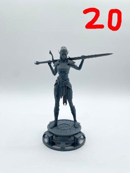 Lae'zel (Baldur's Gate 3 Resin Figure)