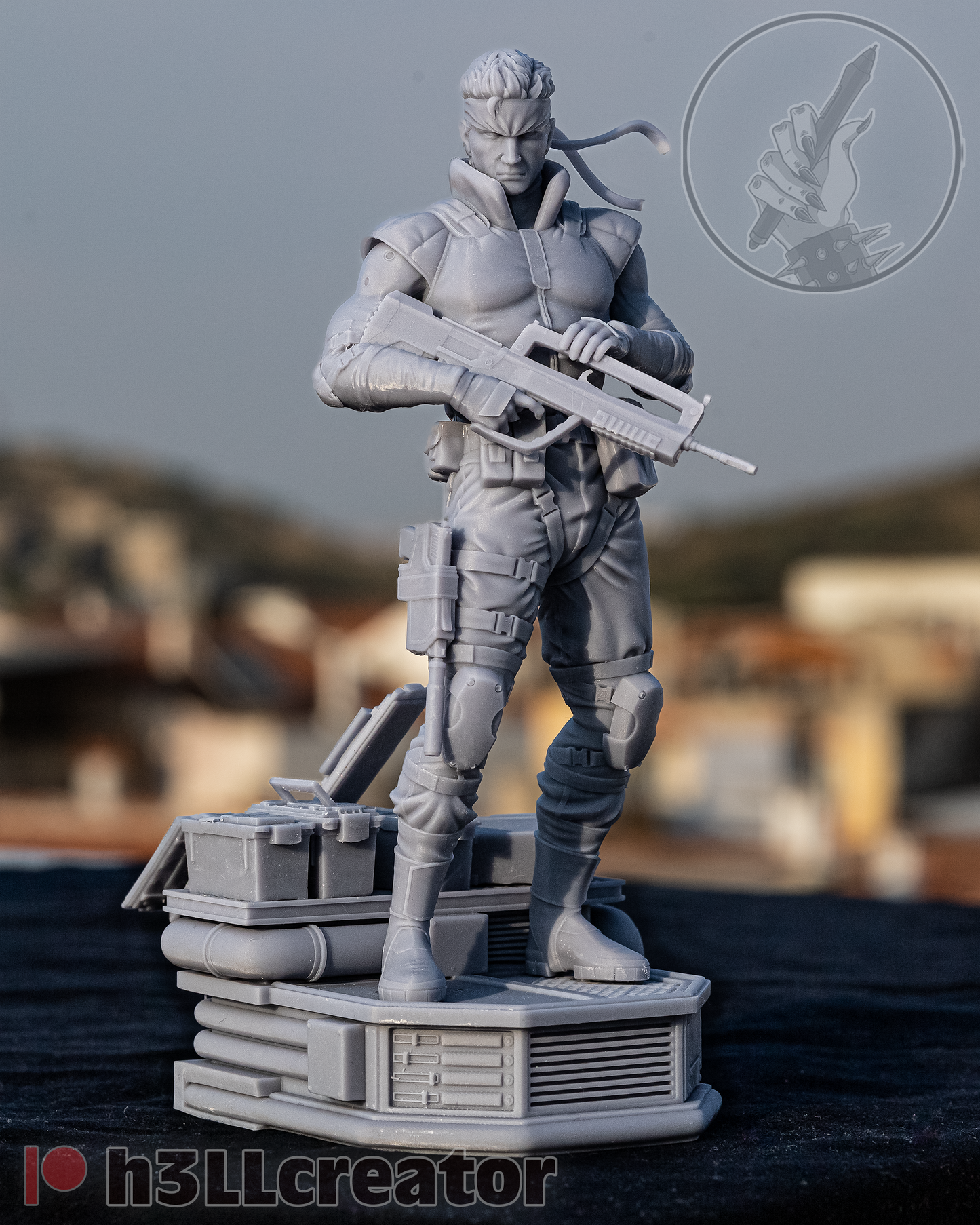 Solid Snake (Metal Gear Solid Scale Resin Figure)