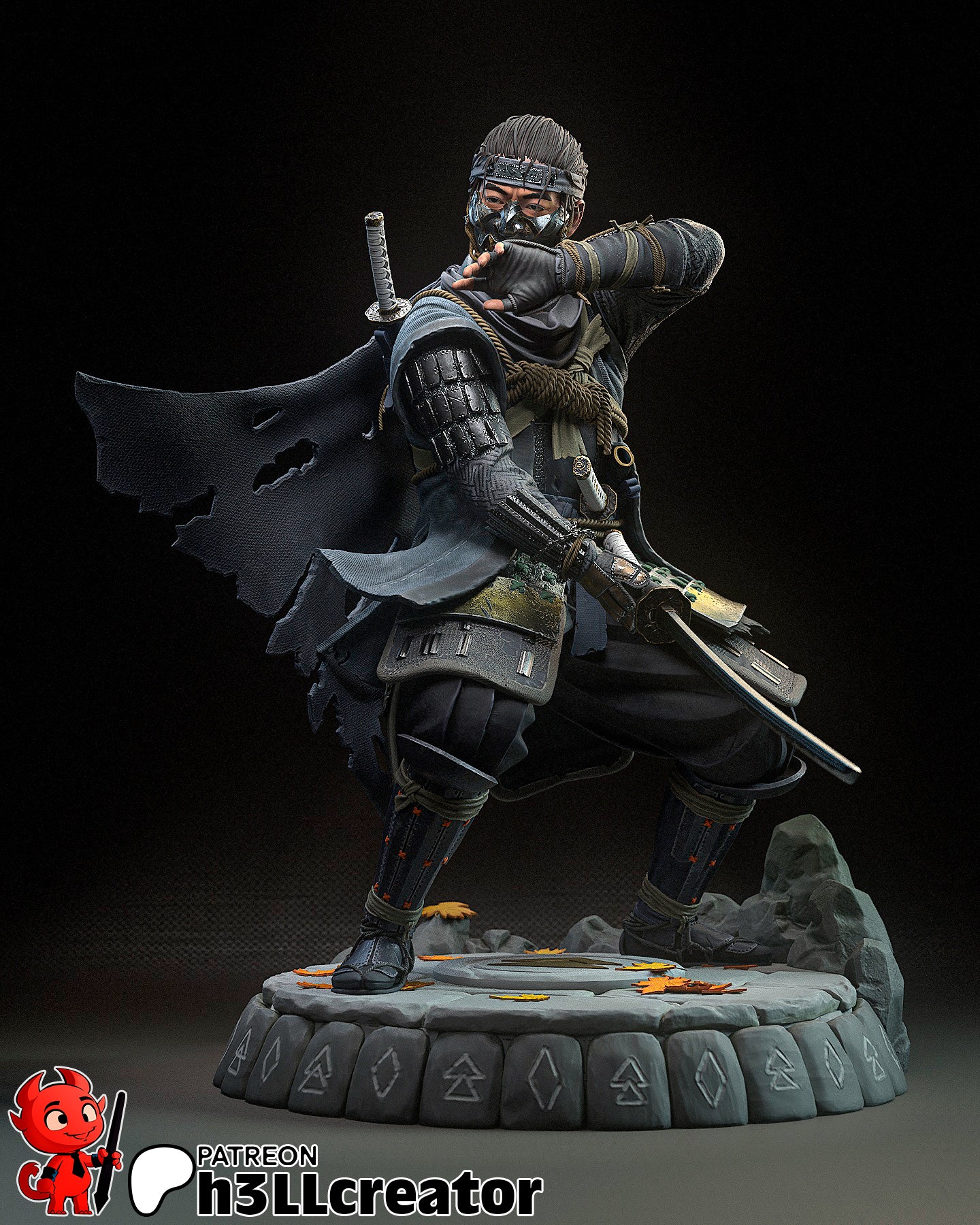 Jin Sakai (Ghost of Tsushima Resin Figure)