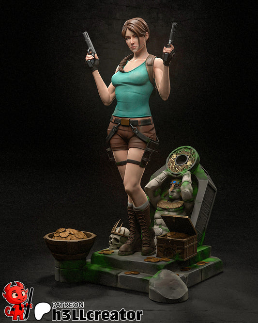 New Lara Croft (Tomb Raider Resin Figure)