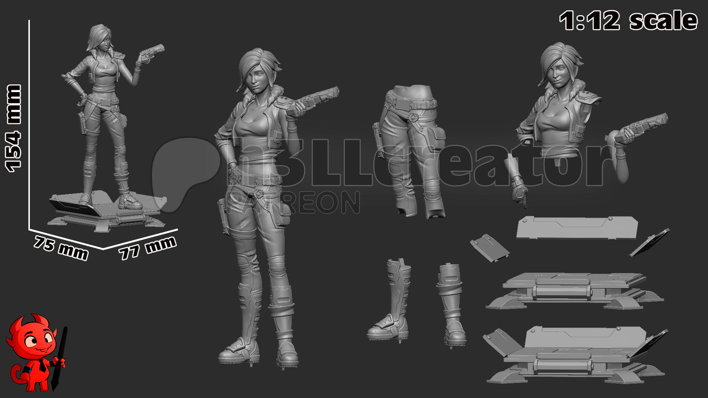 Lilith (Borderlands Resin Figure)