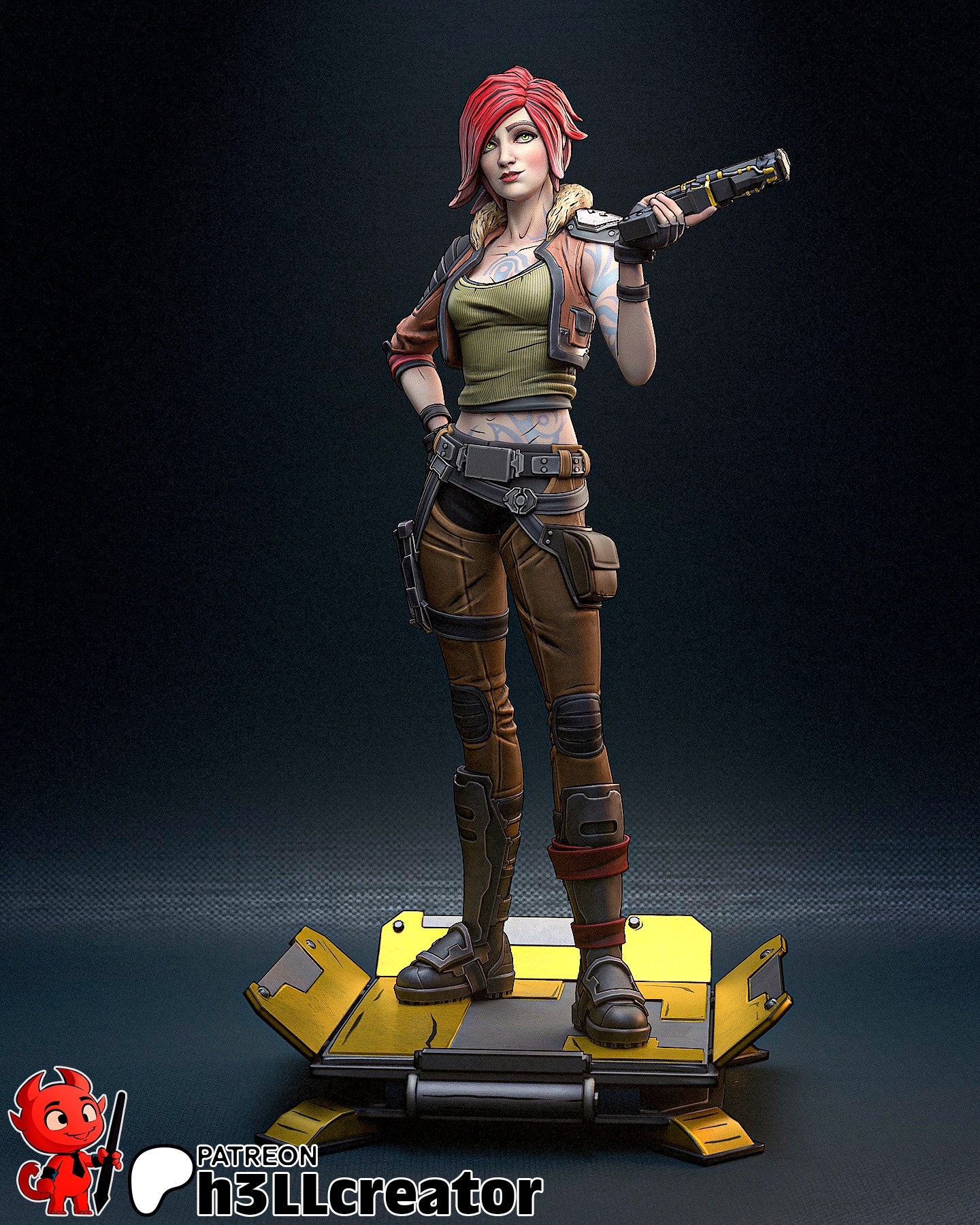 Lilith (Borderlands Resin Figure)