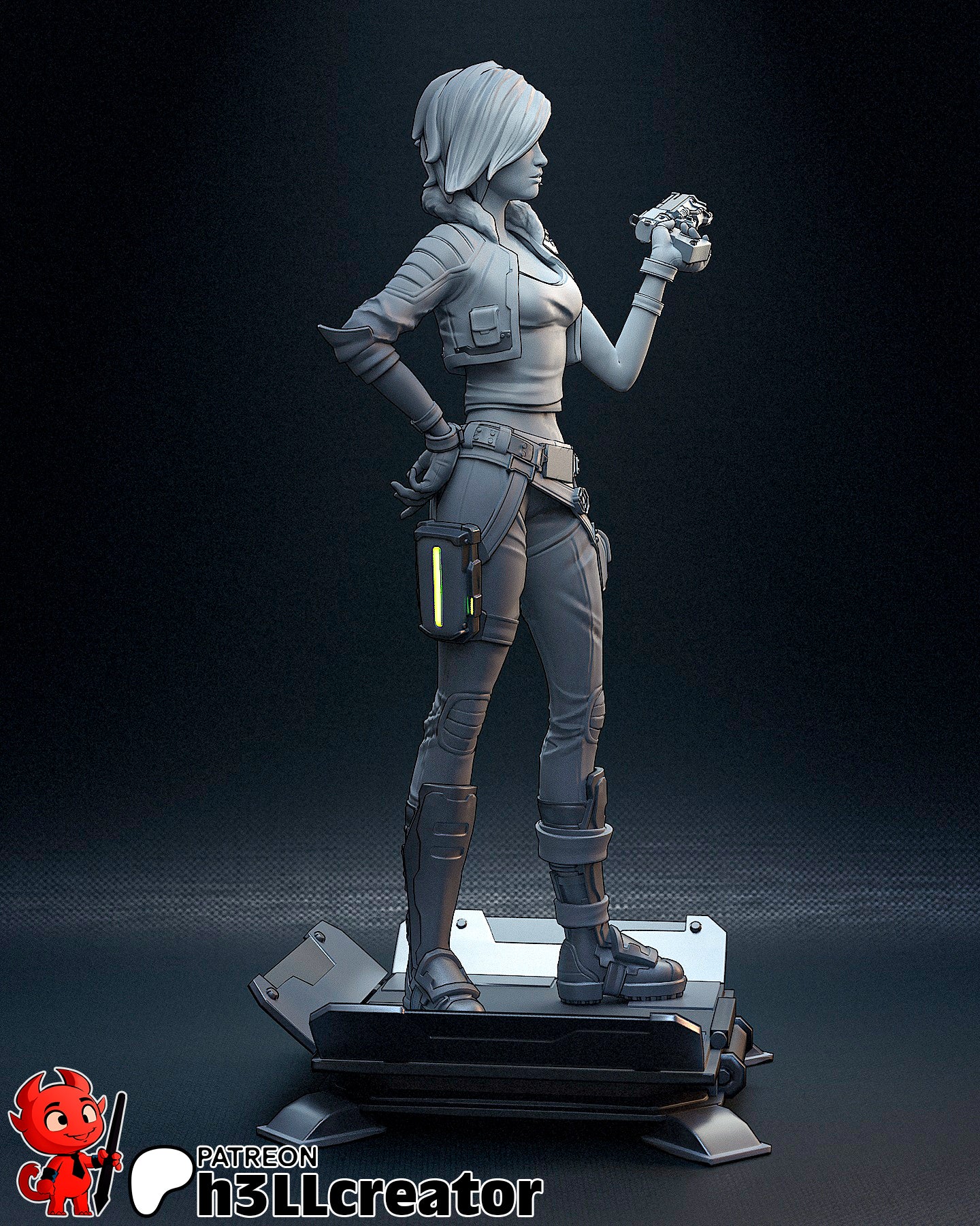 Lilith (Borderlands Resin Figure)