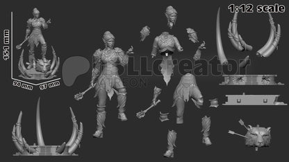 Minthara - Baldur's Gate 3 (1/12 Resin Figure)