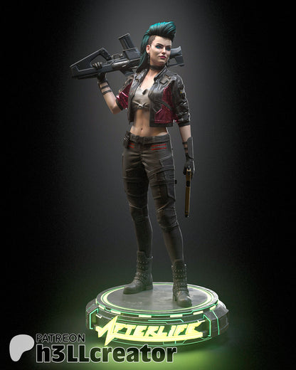 Rogue Amendaries (Cyberpunk 2077 Resin Figure)