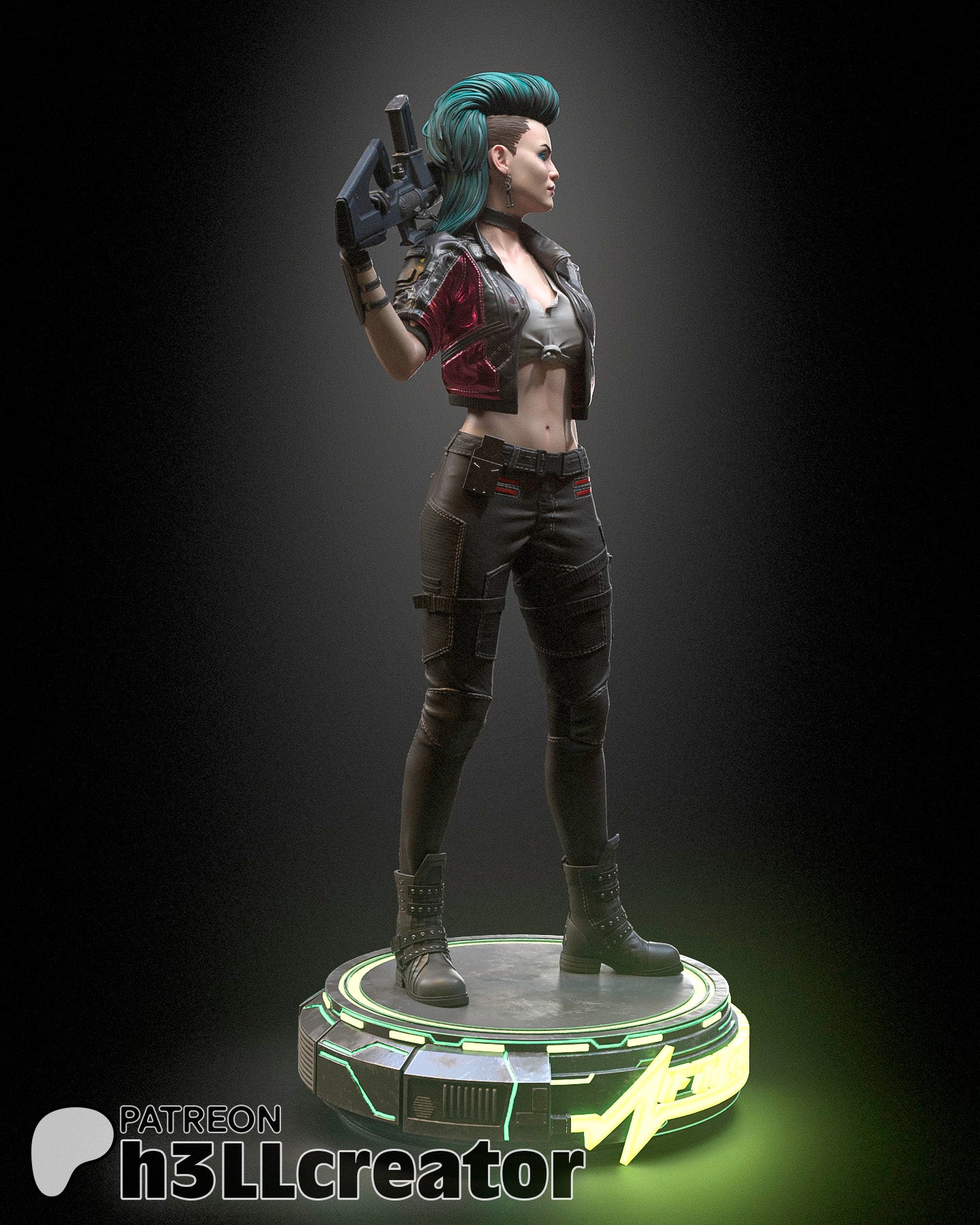 Rogue Amendaries (Cyberpunk 2077 Resin Figure)