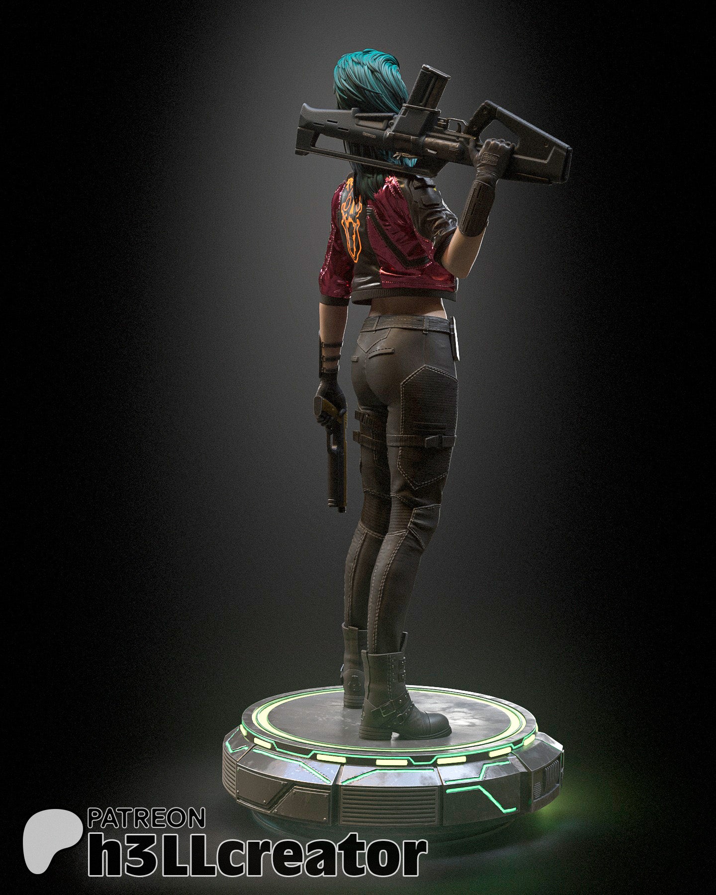 Rogue Amendaries (Cyberpunk 2077 Resin Figure)