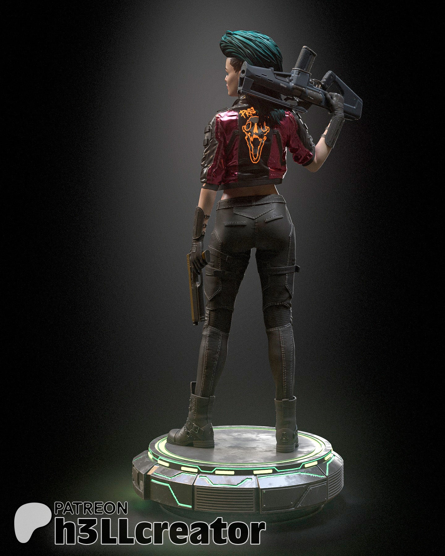 Rogue Amendaries (Cyberpunk 2077 Resin Figure)