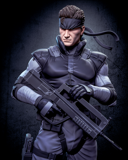 Solid Snake (Metal Gear Solid Scale Resin Figure)