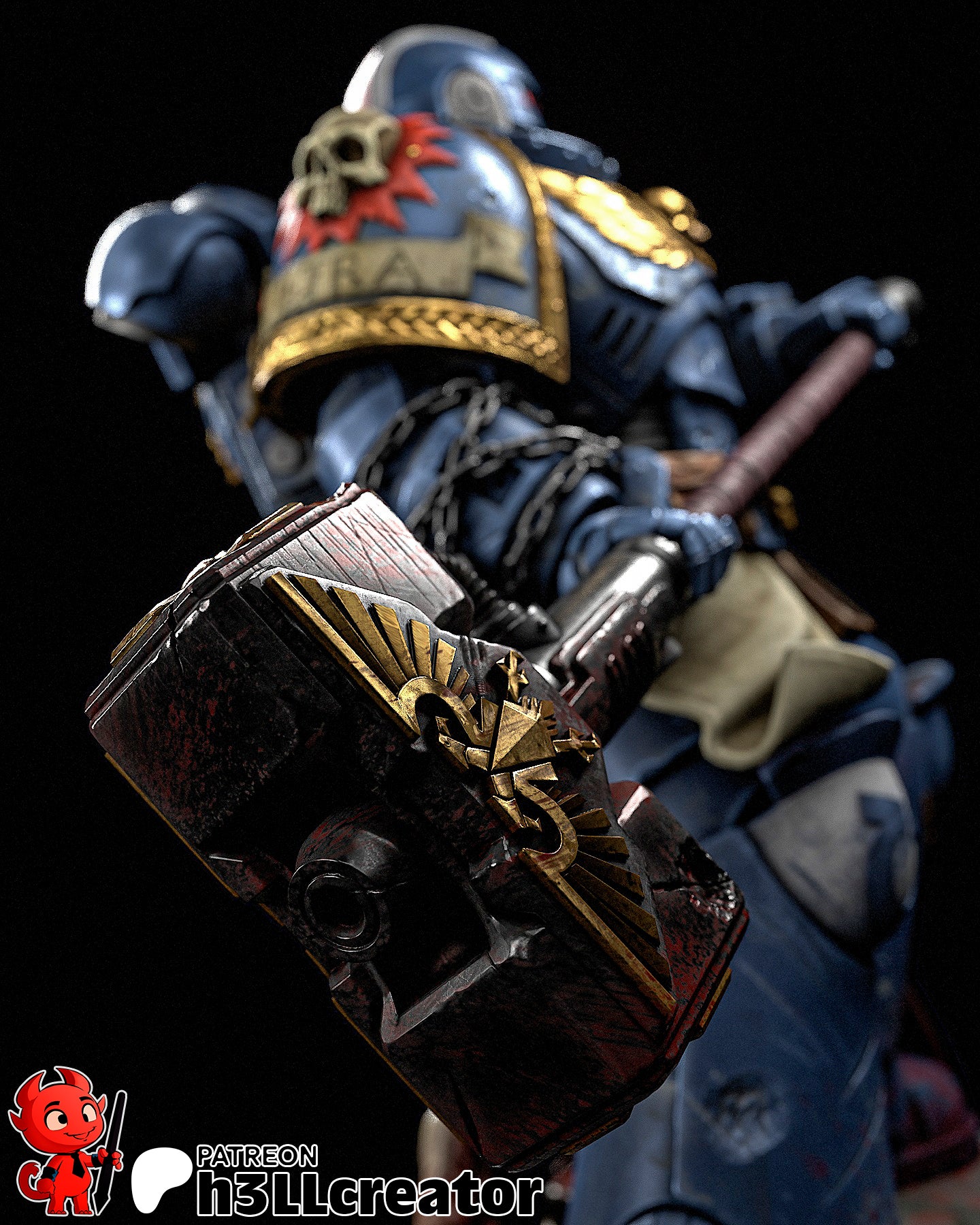 Captain Talius (Space Warrior Resin Figure)