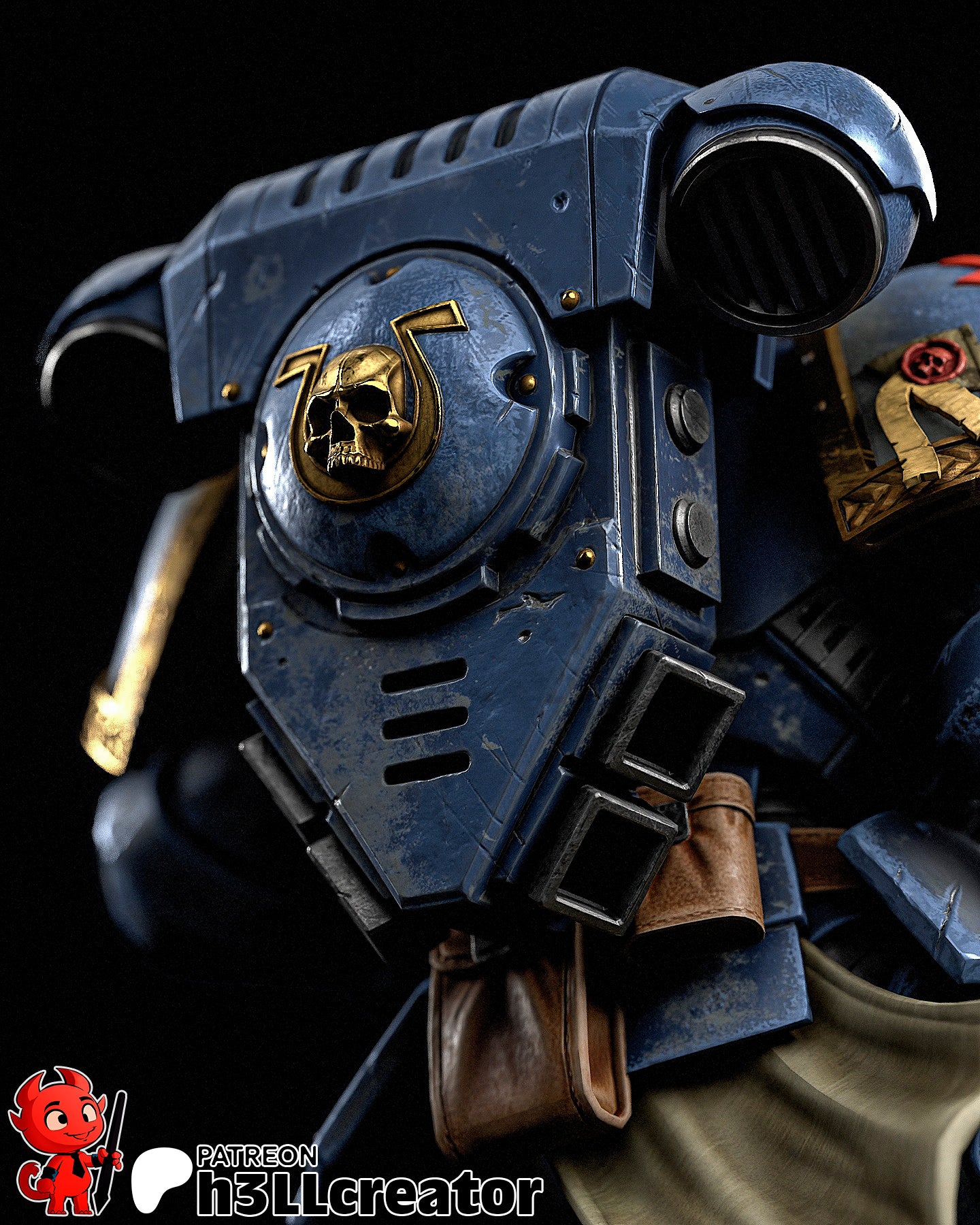 Captain Talius (Space Warrior Resin Figure)