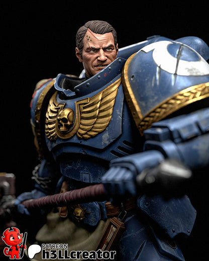 Captain Talius (Space Warrior Resin Figure)