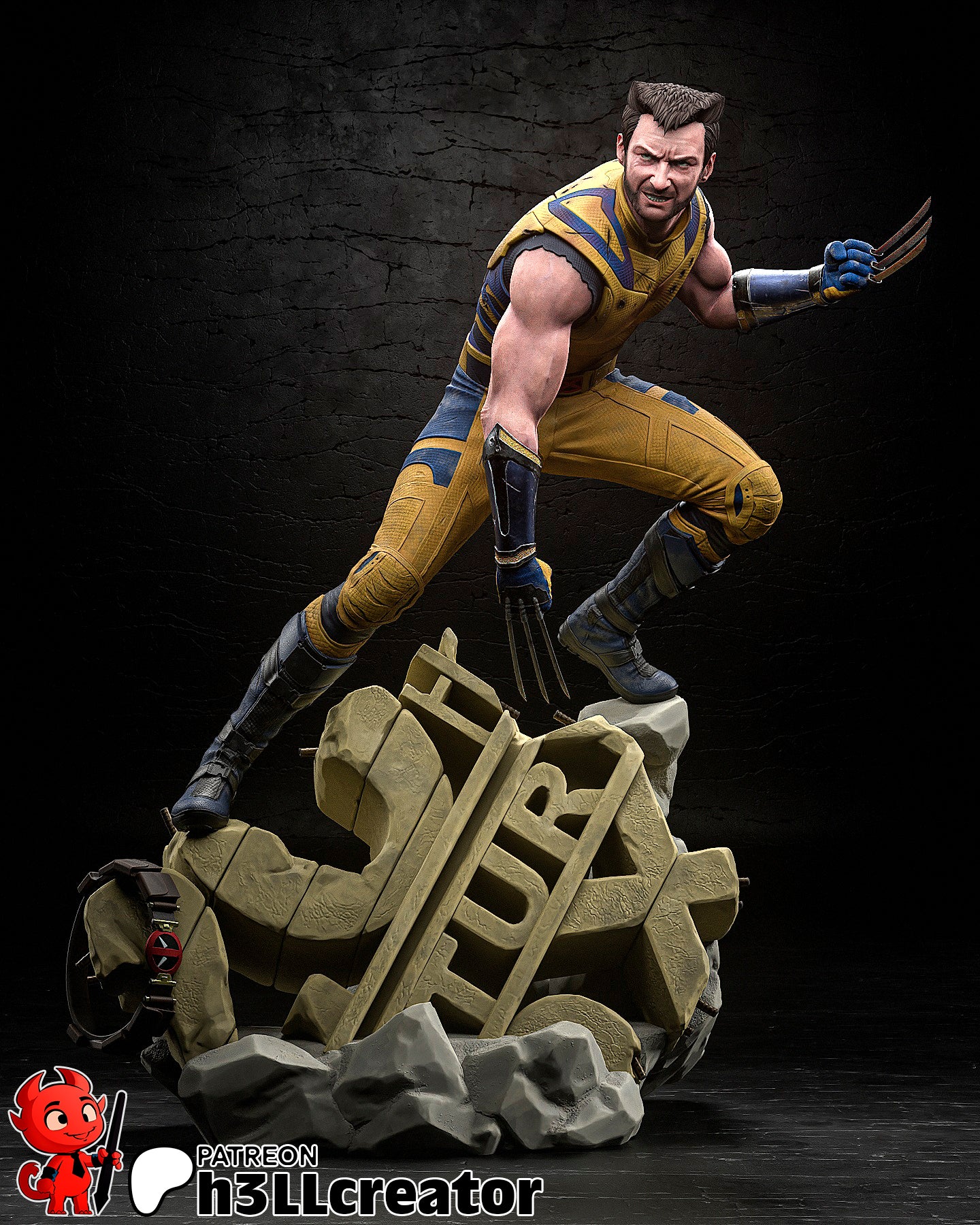 Wolverine (Deadpool and Wolverine Resin Figure)