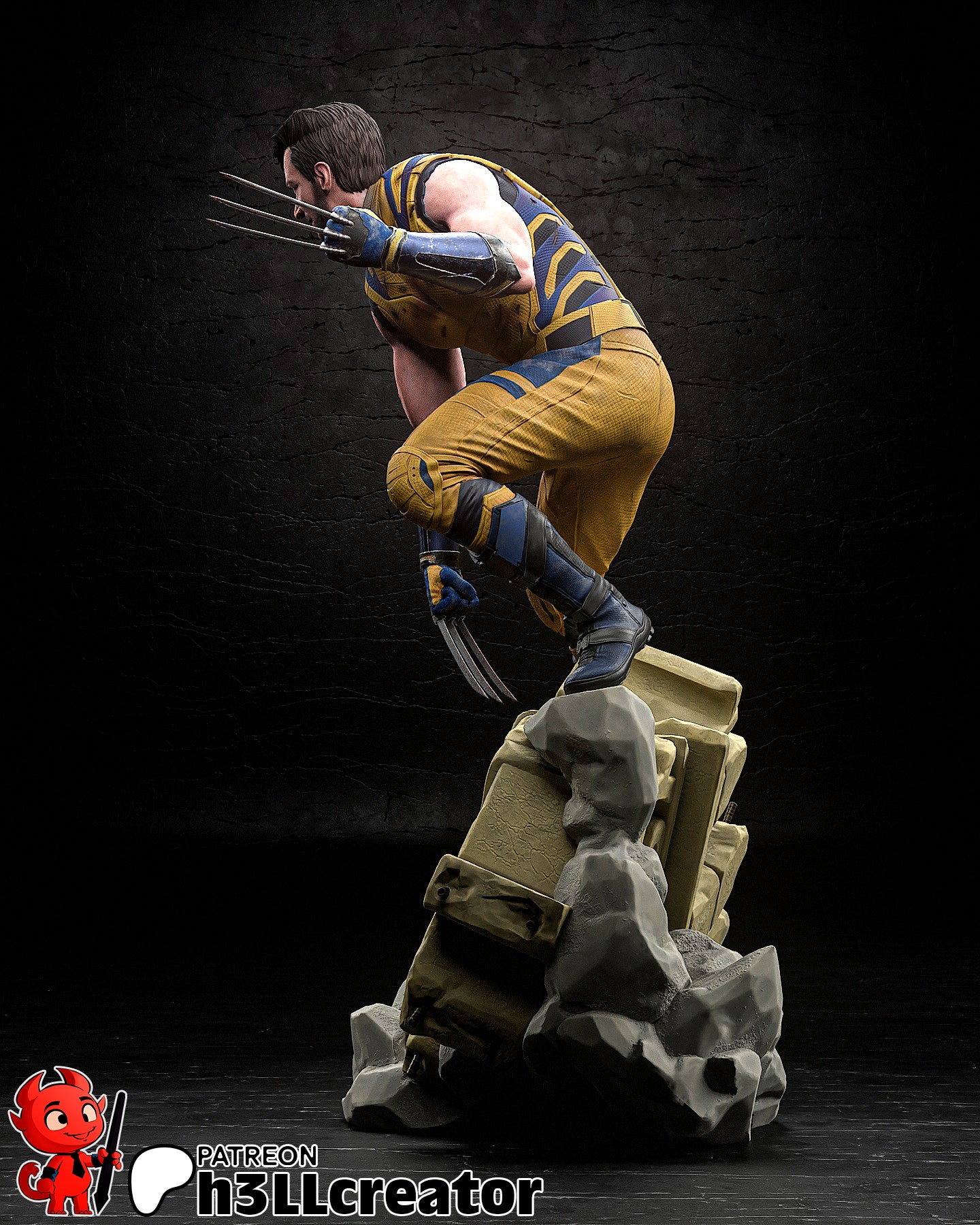 Wolverine (Deadpool and Wolverine Resin Figure)