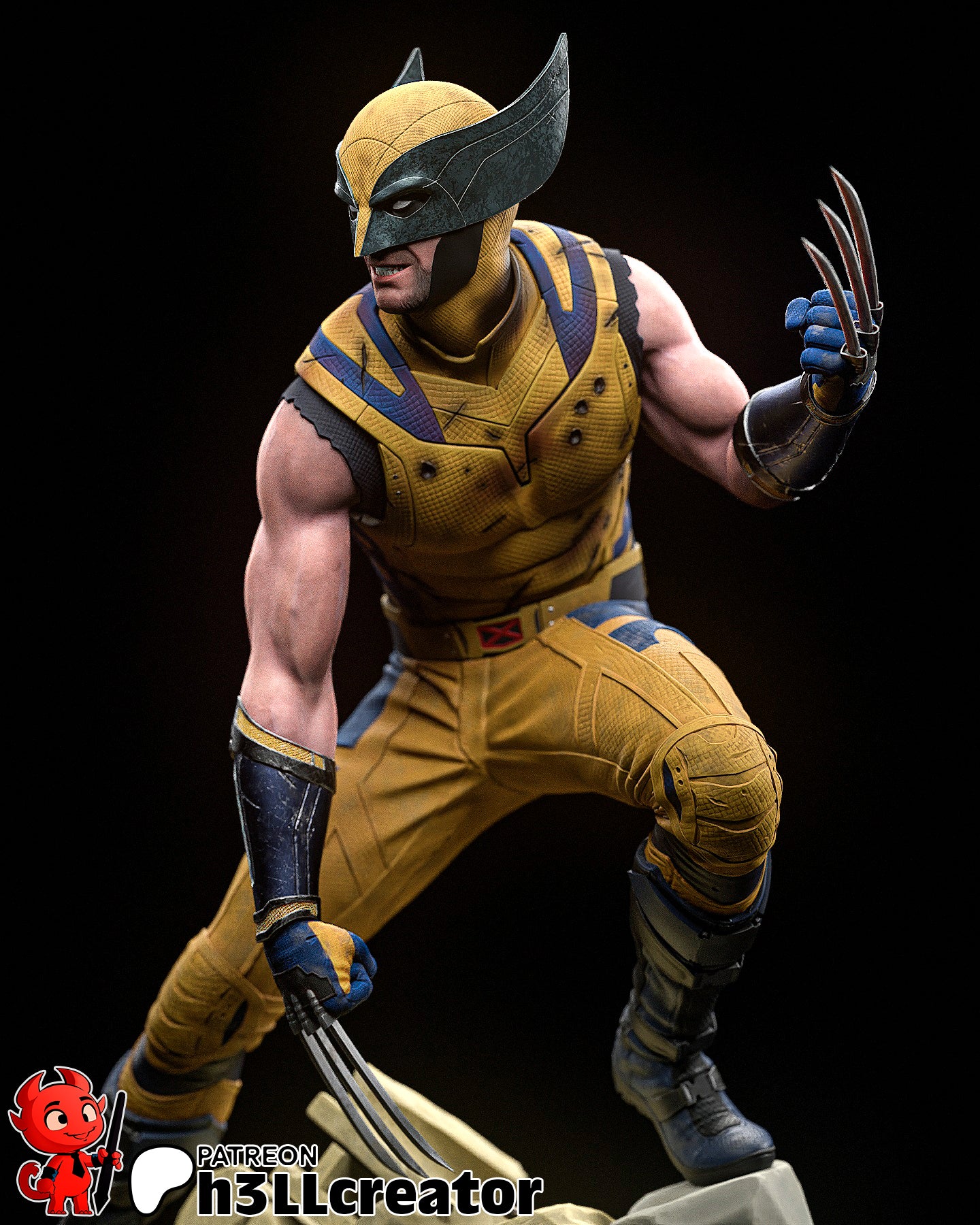 Wolverine (Deadpool and Wolverine Resin Figure)