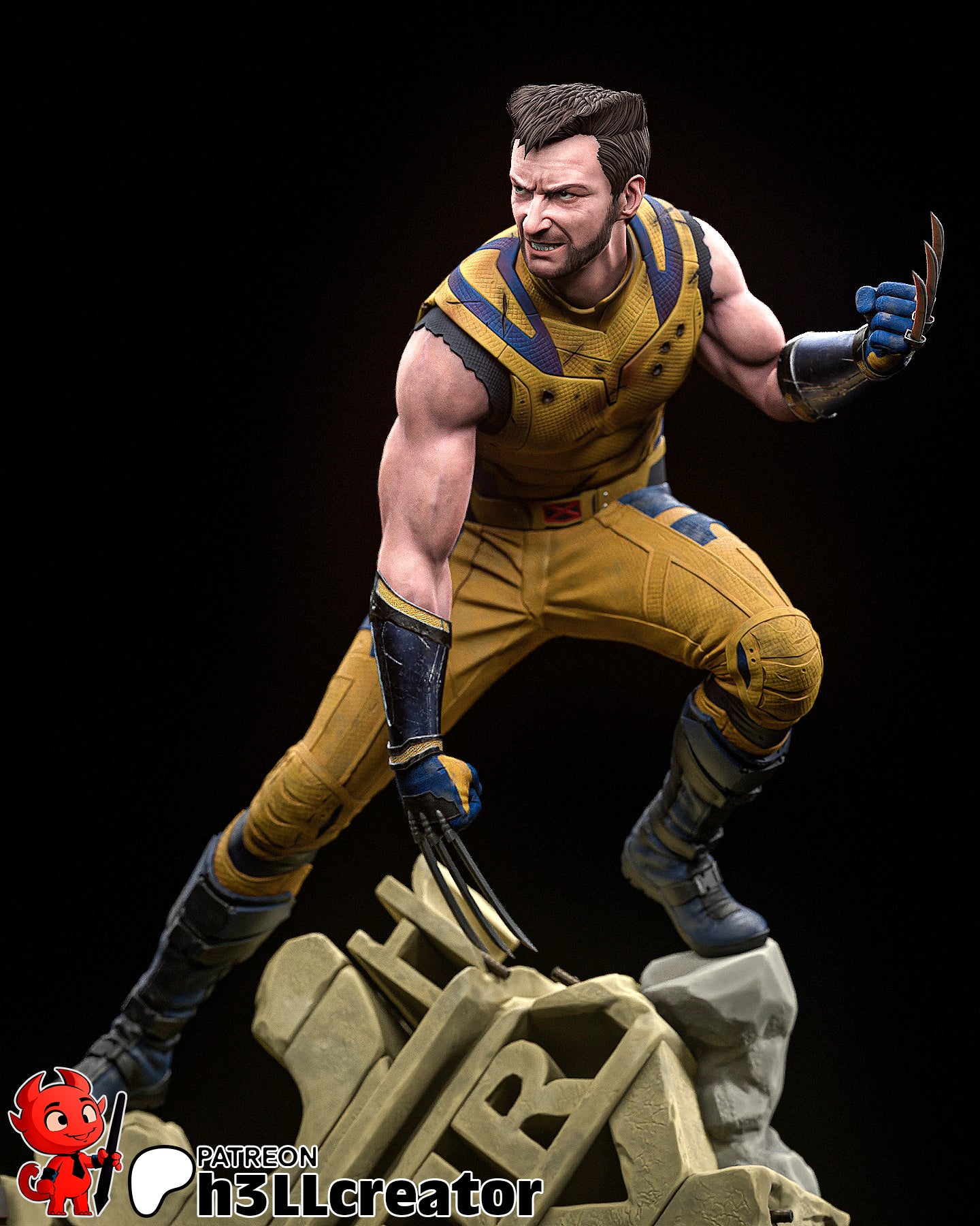 Wolverine (Deadpool and Wolverine Resin Figure)