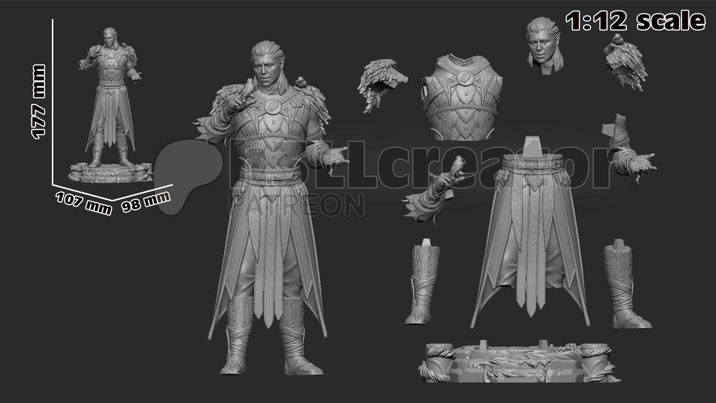 Halsin (Baldur's Gate 3 Resin Figure)