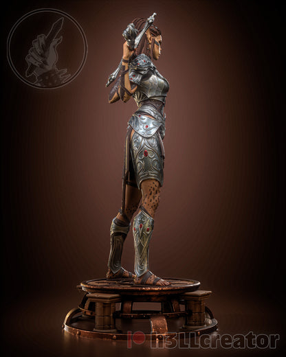 Lae'zel (Baldur's Gate 3 Resin Figure)