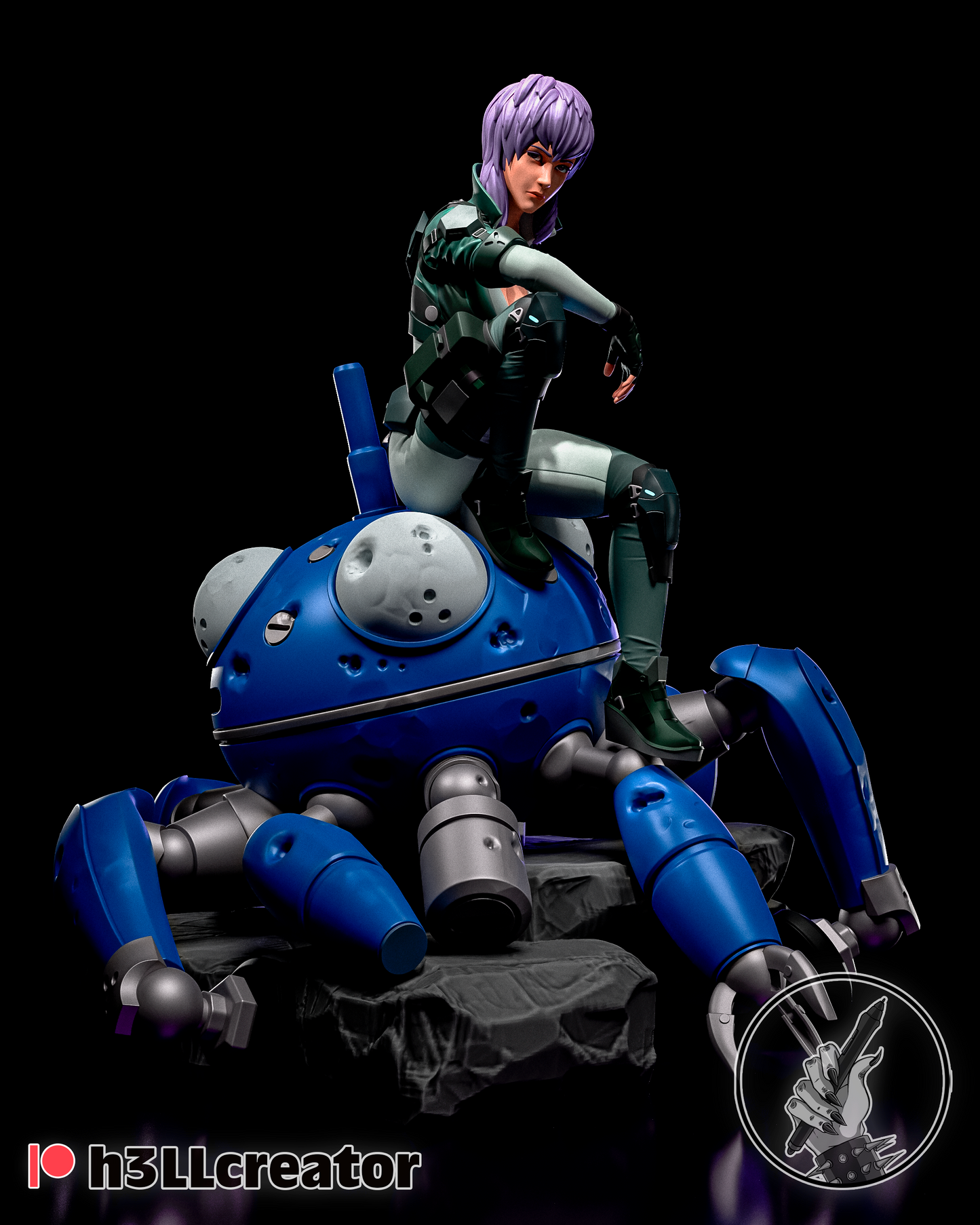 Motoko Kusanagi (Ghost in the Shell Resin Figure)