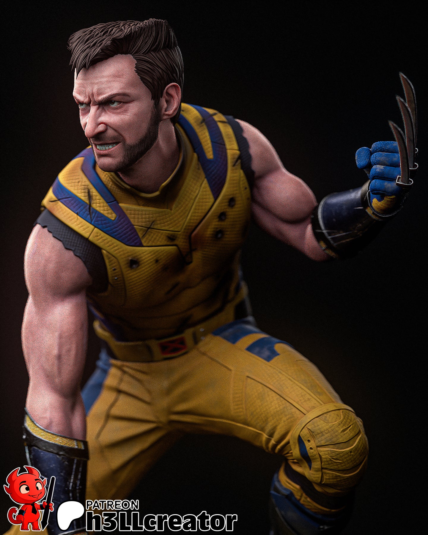 Wolverine (Deadpool and Wolverine Resin Figure)