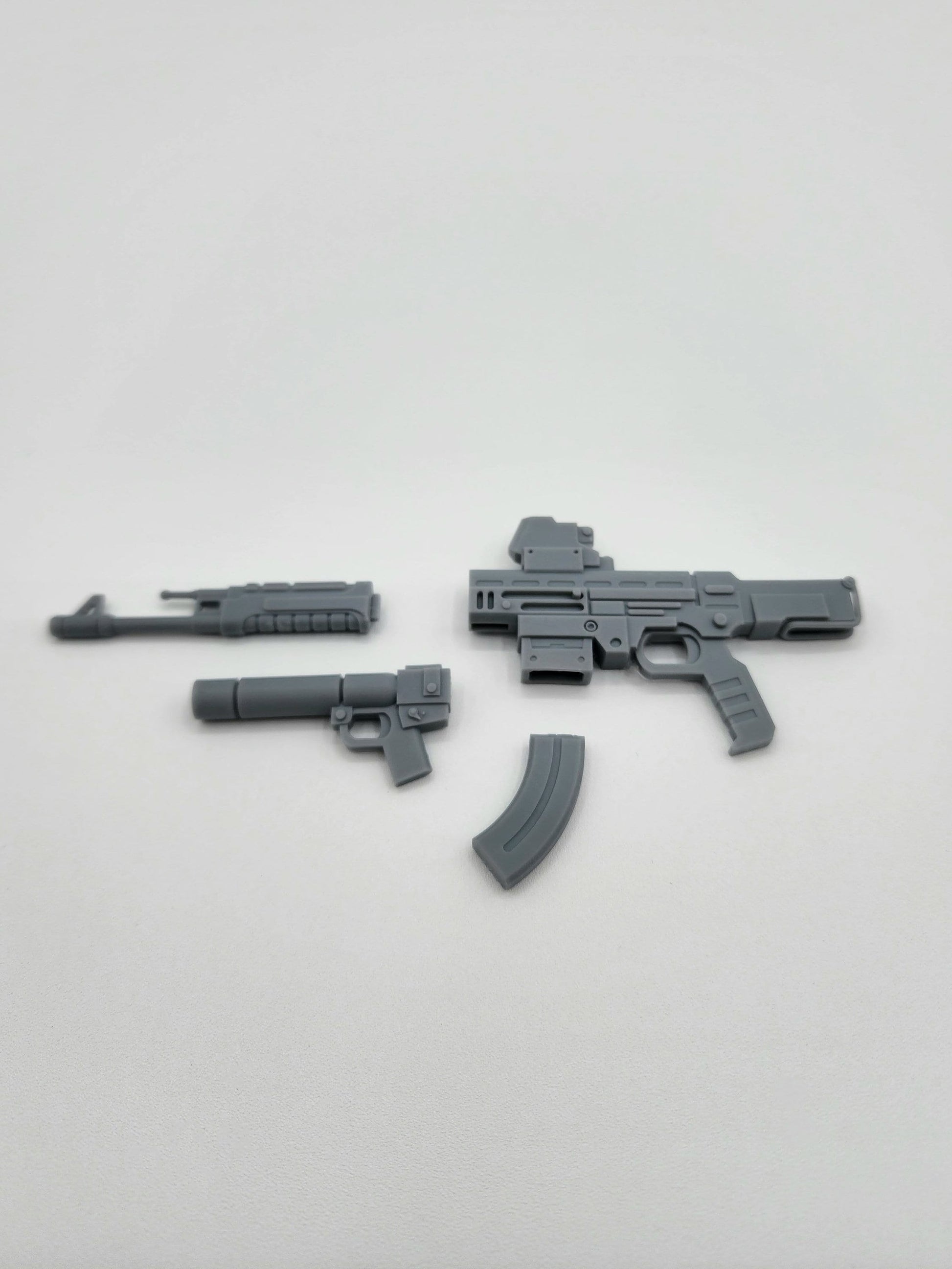 Geara Zulu Beam Machine Gun (Resin Weapon Kit)